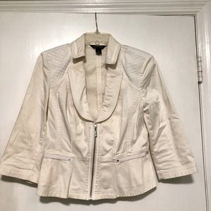 White House black market jacket size 8